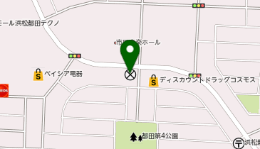 細江警察署都田交番の地図画像