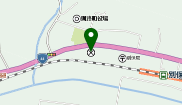 釧路警察署別保駐在所の地図画像
