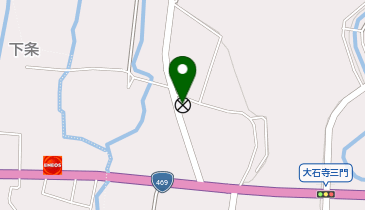 富士宮警察署上条駐在所の地図画像