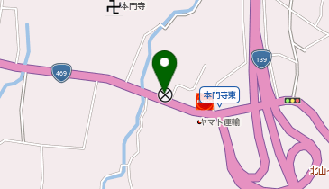 富士宮警察署北山駐在所の地図画像