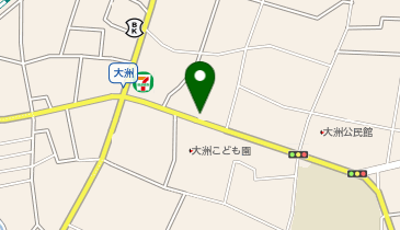 藤枝警察署大洲駐在所の地図画像