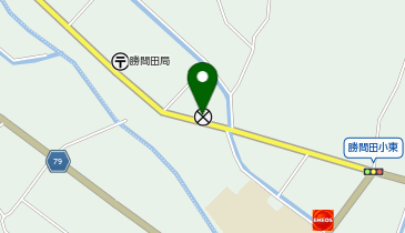 牧之原警察署勝間駐在所の地図画像