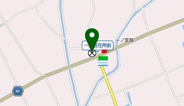 袋井警察署一宮駐在所の地図画像