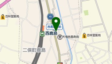 天竜警察署西鹿島駐在所の地図画像