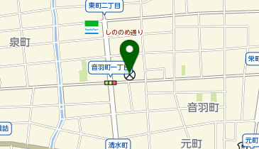 富山中央警察署東町交番の地図画像