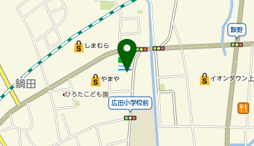 富山中央警察署広田交番の地図画像