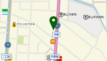 富山南警察署今泉交番の地図画像