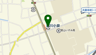 富山南警察署堀川交番の地図画像