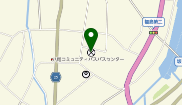 富山西警察署八尾幹部交番の地図画像