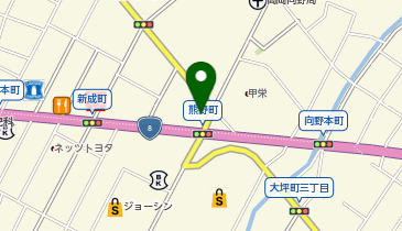 高岡警察署志貴野交番の地図画像