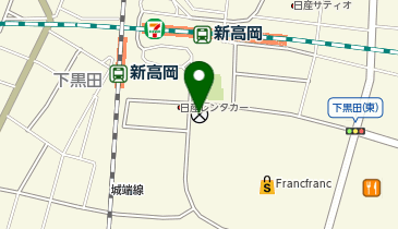 高岡警察署新高岡駅前交番の地図画像