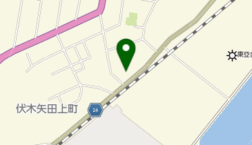 高岡警察署伏木幹部交番の地図画像