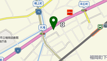 高岡警察署福岡町交番の地図画像