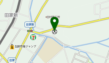 黒部警察署田家駐在所の地図画像