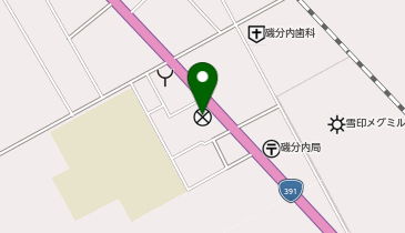 弟子屈警察署磯分内駐在所の地図画像