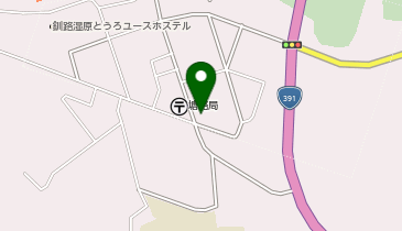 弟子屈警察署塘路駐在所の地図画像