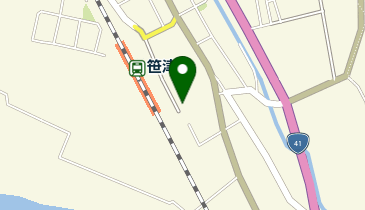 富山南警察署笹津駐在所の地図画像