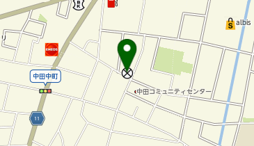 高岡警察署中田駐在所の地図画像