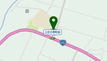 氷見警察署上庄駐在所の地図画像