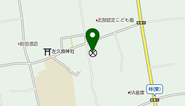 砺波警察署北部駐在所の地図画像