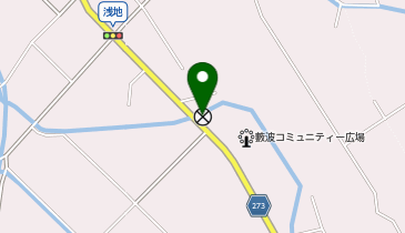 小矢部警察署藪波駐在所の地図画像