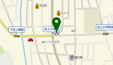 金沢中警察署田上交番の地図画像