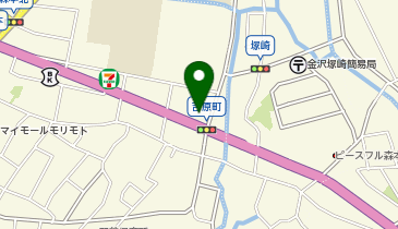 金沢東警察署金沢北部交番の地図画像