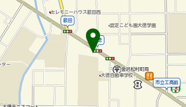 金沢西警察署大徳交番の地図画像