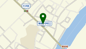 金沢西警察署粟崎交番の地図画像