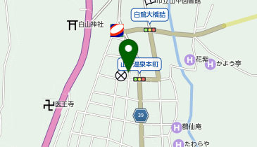 大聖寺警察署山中交番の地図画像