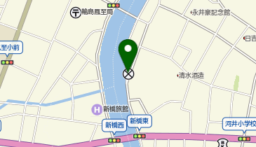 輪島警察署あさいち交番の地図画像