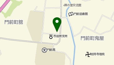 輪島警察署門前交番の地図画像