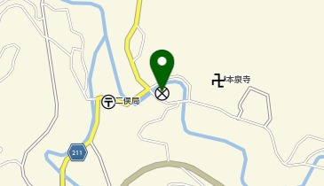 金沢中警察署二俣駐在所の地図画像