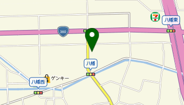 小松警察署八幡駐在所の地図画像