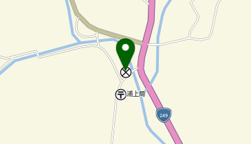 輪島警察署浦上駐在所の地図画像