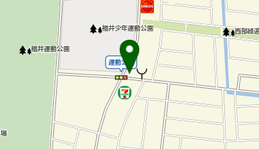 福井南警察署運動公園前交番の地図画像