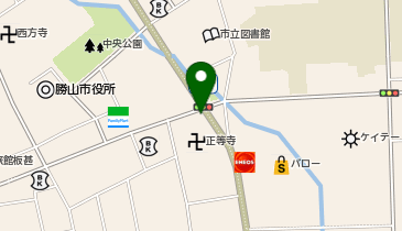 勝山警察署元町交番の地図画像