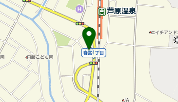 あわら警察署駅前交番の地図画像