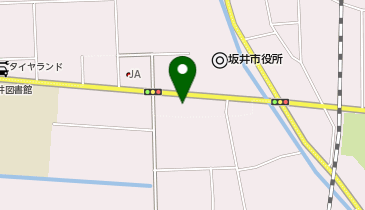 坂井警察署坂井交番の地図画像