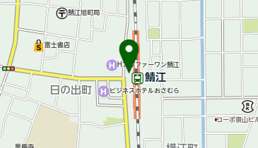 鯖江警察署駅前交番の地図画像