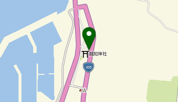 福井南警察署越廼駐在所の地図画像