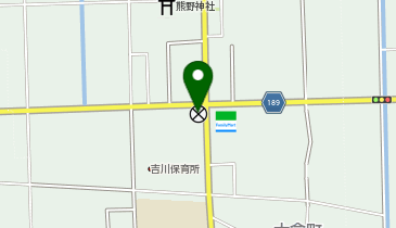 鯖江警察署吉川駐在所の地図画像