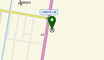 帯広警察署中士幌駐在所の地図画像