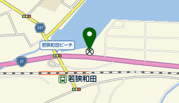 小浜警察署和田駐在所の地図画像