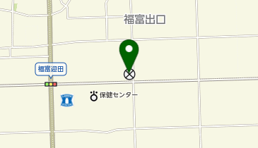 岐阜北警察署福富交番の地図画像