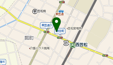 岐阜羽島警察署笠松交番の地図画像