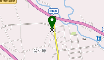 垂井警察署関ケ原交番の地図画像