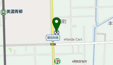 大垣警察署割田交番の地図画像