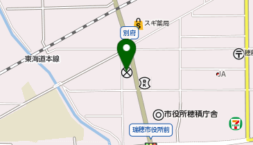 北方警察署穂積交番の地図画像