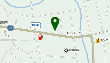 多治見警察署駄知交番の地図画像